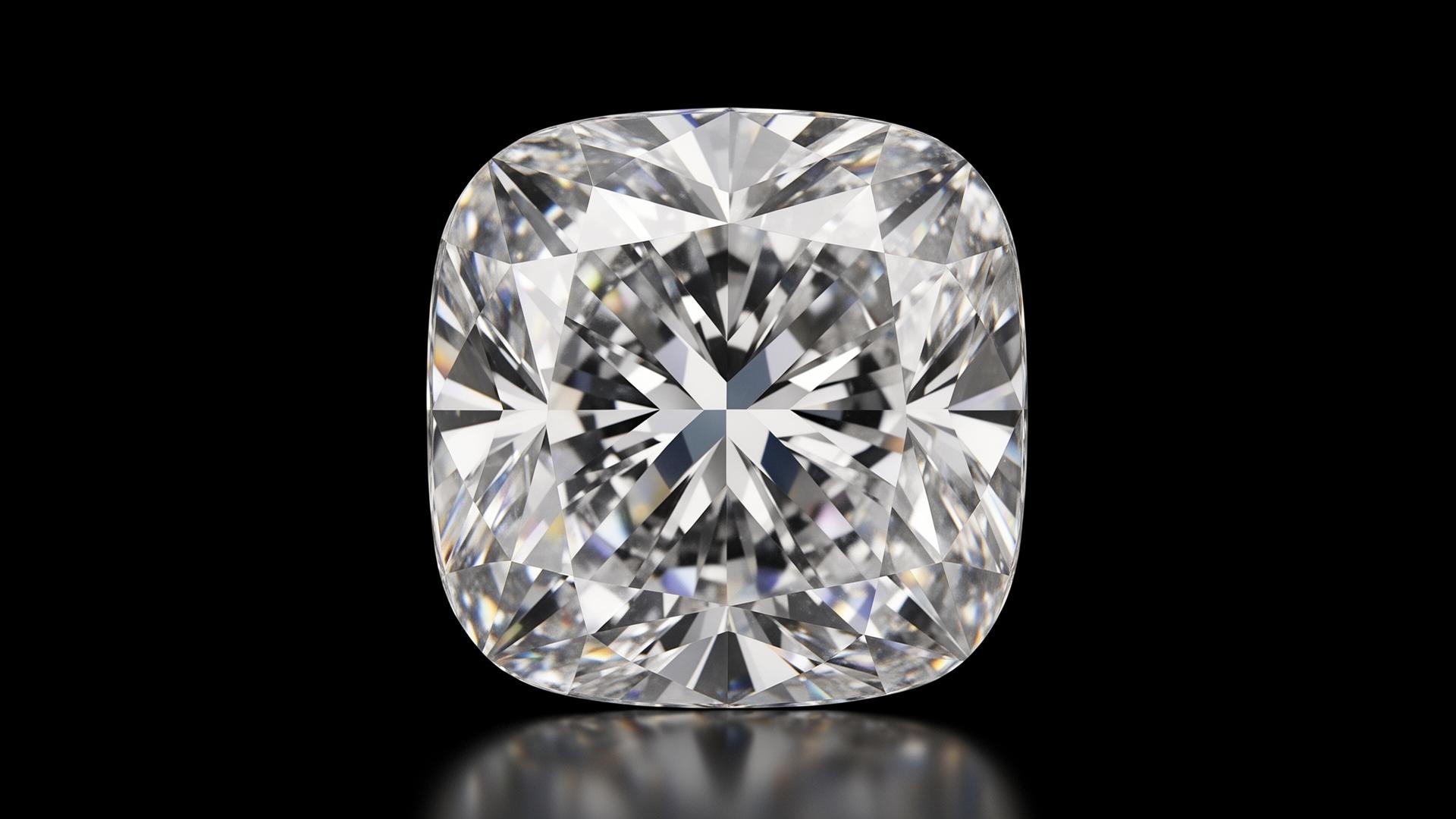 Cushion diamond