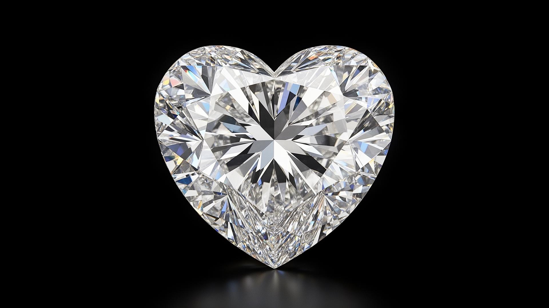 Heart diamond
